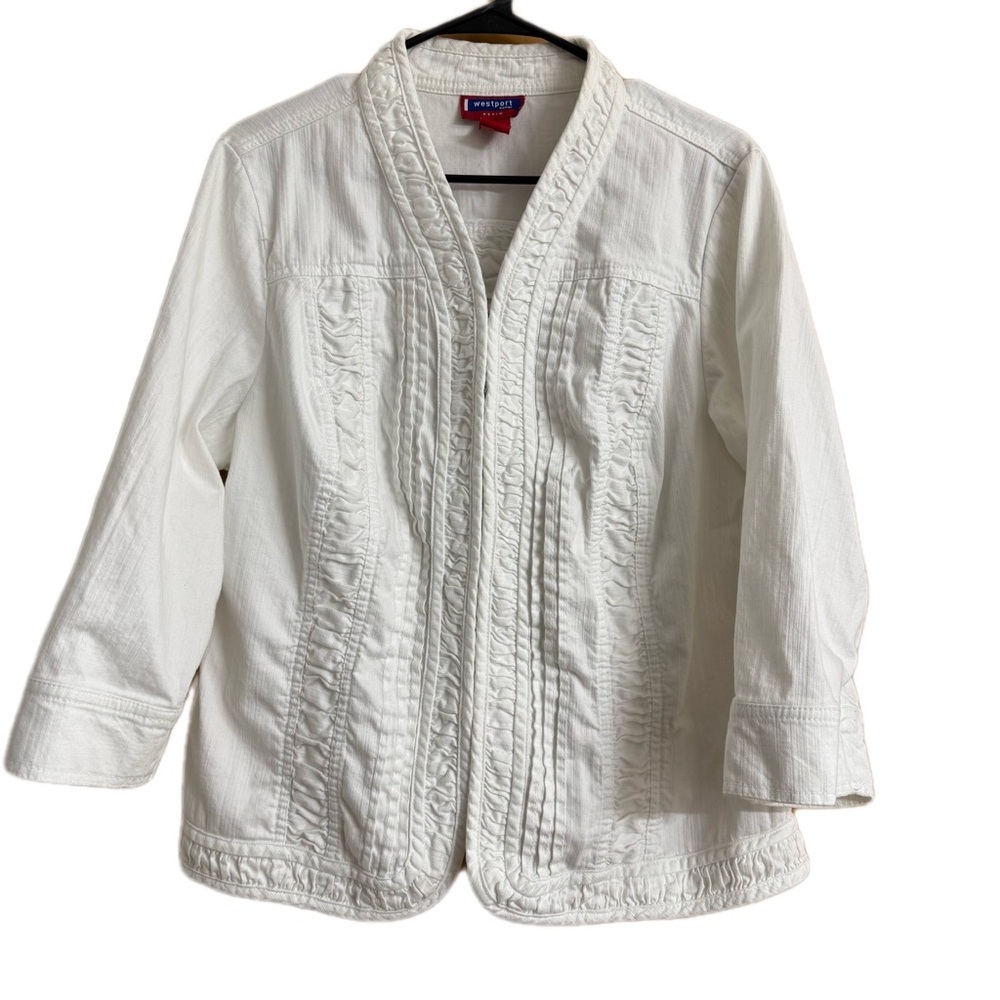 Westport White Women's Jean Jacket